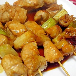 甘辛タレで簡単おうち焼き鳥